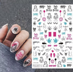 Sticker self-adhesive NM65