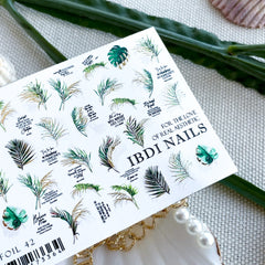 Sticker Air Foil 42 di IBDI Nails