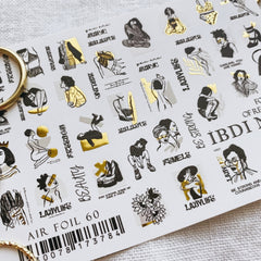 Sticker Air Foil 60 di IBDI Nails