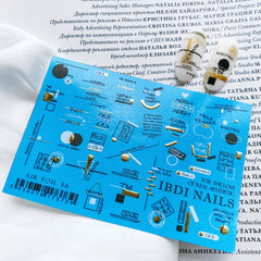 Sticker Air Foil 56 from IBDI Nails