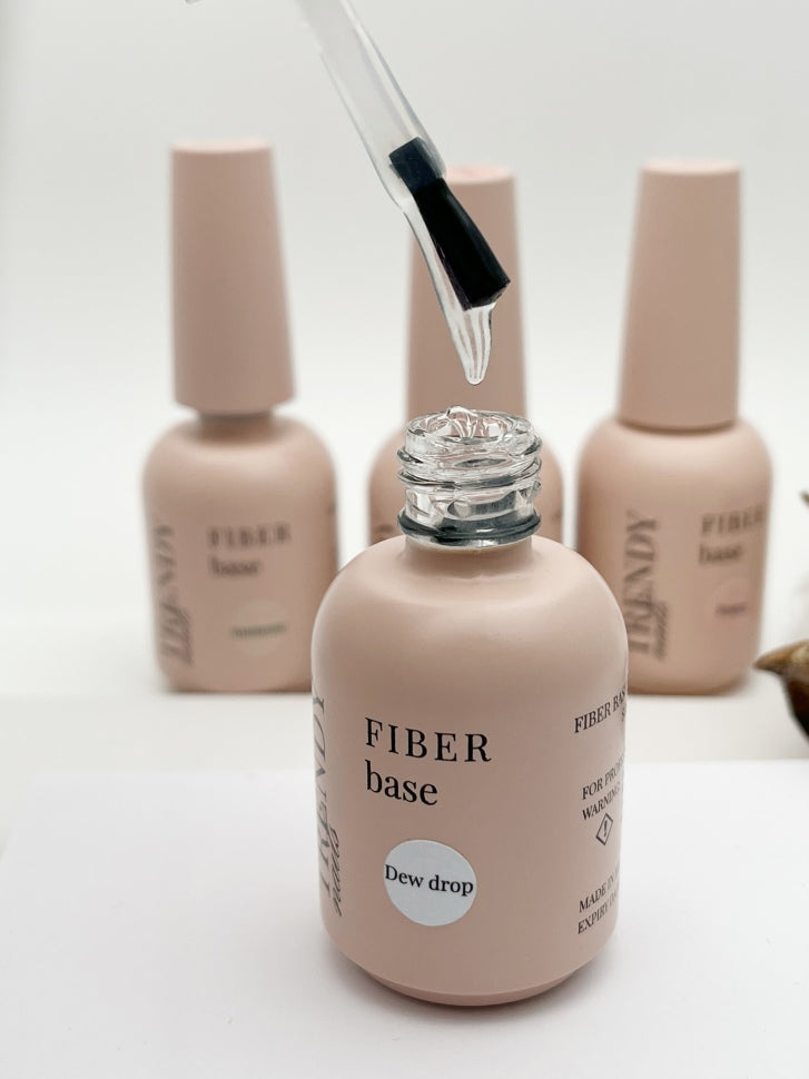 Fiber Base (жесткий с волокнами стекловолокна) от TRENDY Nails 30 мл в баночке