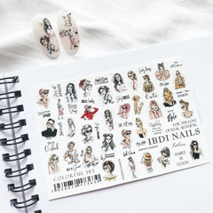 Sticker COLORFUL183 от IBDI Nails