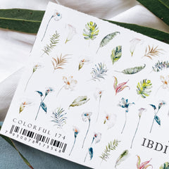 Sticker COLORFUL 174 di IBDI Nails