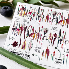 Sticker COLORFUL 165 di IBDI Nails