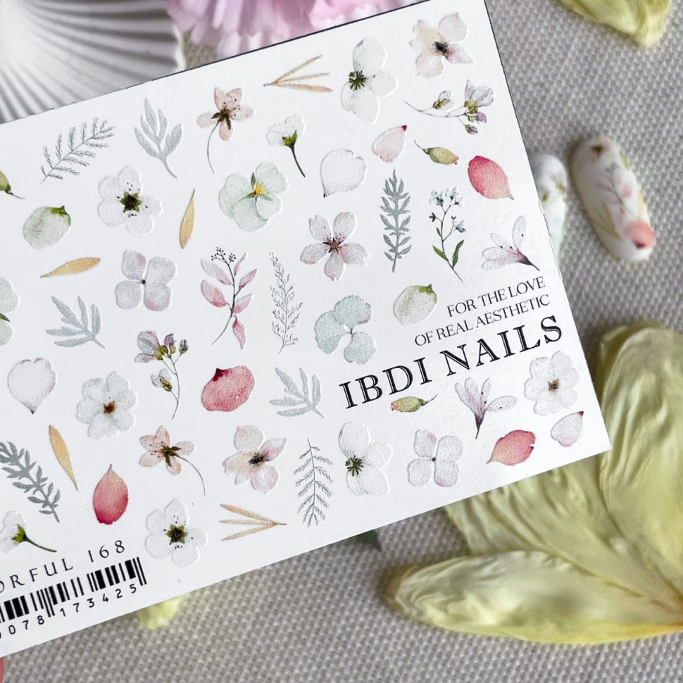 Stickers COLORFUL 168 from IBDI Nails