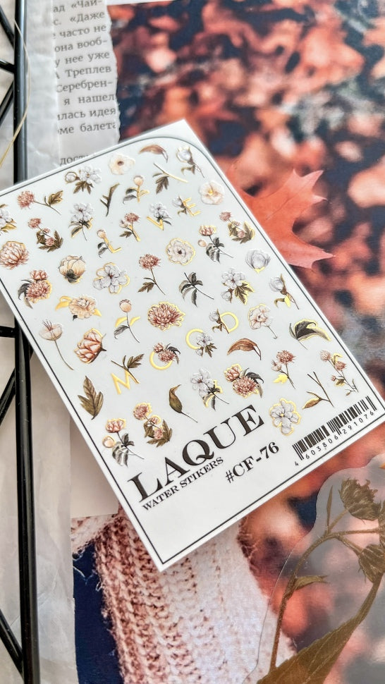 Sticker Design CF76 (Water-soluble stickers) by Laque