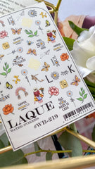 Sticker Design WB219 (Water-soluble Stickers) by Laque