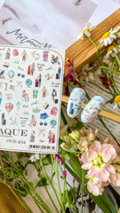 Sticker Design WB234 (Water-soluble Stickers) by Laque