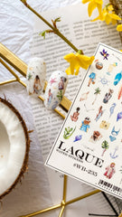 Sticker Design WB235 (Water-soluble Stickers) by Laque