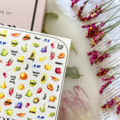 Sticker Design WB236 (Water-soluble Stickers) by Laque