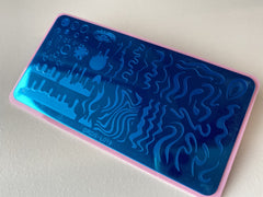 Stamping Plate Template L019