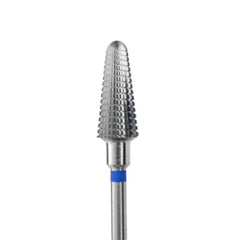 Fräseraufsatz Hartmetall Bit Rundkegel spitz (blau) mittel von KMIZ