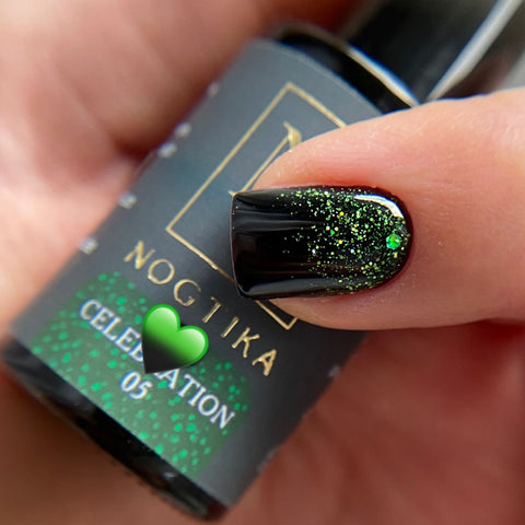 Gel Polish Celebration von NOGTIKA  (8ml) Nr. 5 Grün