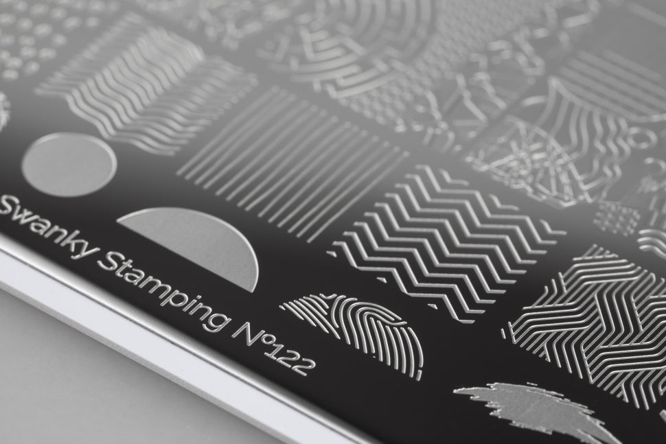 Stamping Plate Stencil Nr.122 di Swanky