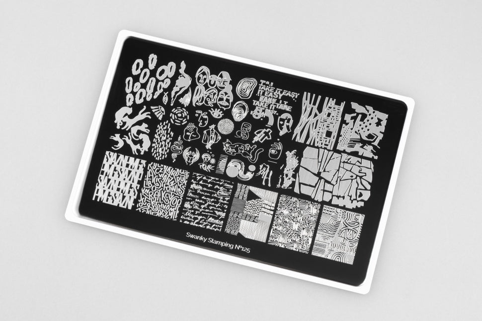 Placca per stampaggio numero 125 di Swanky