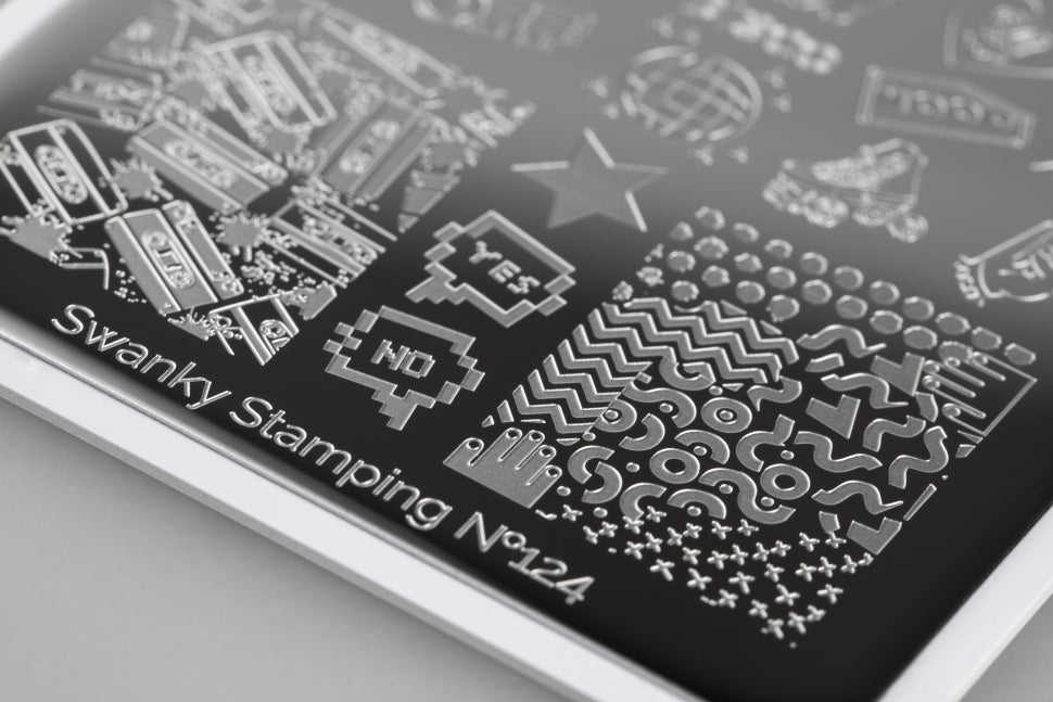 Stamping plate modello n. 124 piccolo di Swanky