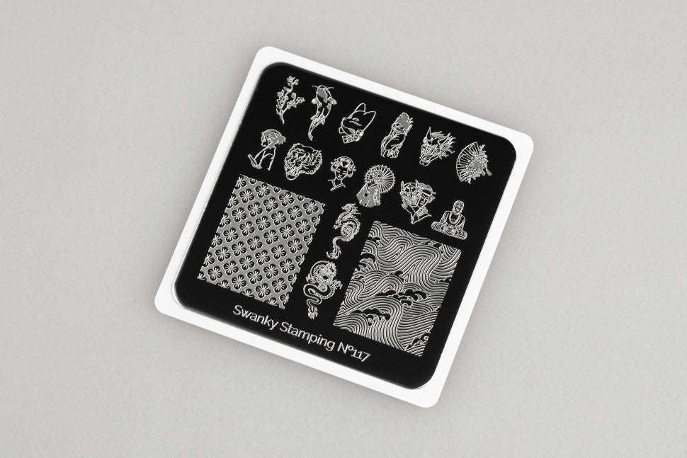 Stamping Plate Template No. 117 small by Swanky