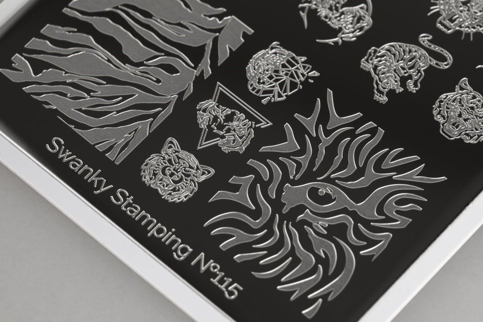 Piastra di stamping modello n. 115 piccola di Swanky