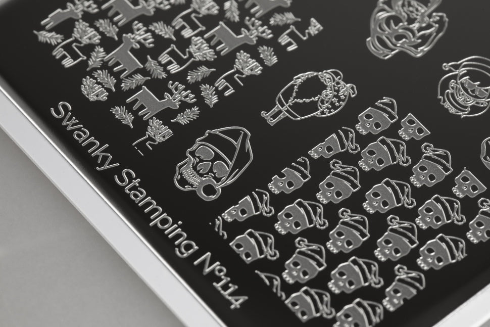 Stamping Plate Schablona Nr. 114 piccola di Swanky