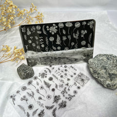 Stamping Plate Stencil No.13 by Imen