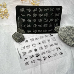 Шаблон для стемпинга номер 27 от Imen