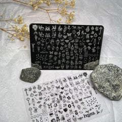 Шаблон для стемпинга номер 18 от Imen