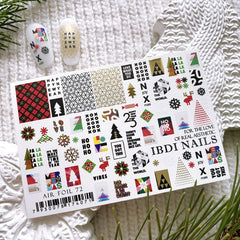 Sticker Air Foil 72 di IBDI Nails