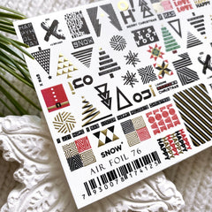 Sticker Air Foil 76 di IBDI Nails