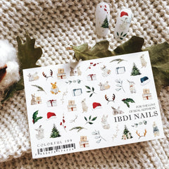 Sticker COLORFUL 199 di IBDI Nails