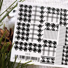 Sticker No. 555 by IBDI Nails