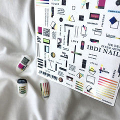 Sticker LUX 03 di IBDI Nails