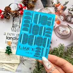 Sticker Design AE71 by LAQUE (Water-soluble stickers)