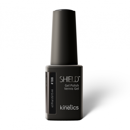 Kinetics SHIELD Gel Polish Jet Black Nr.188 (15ml)