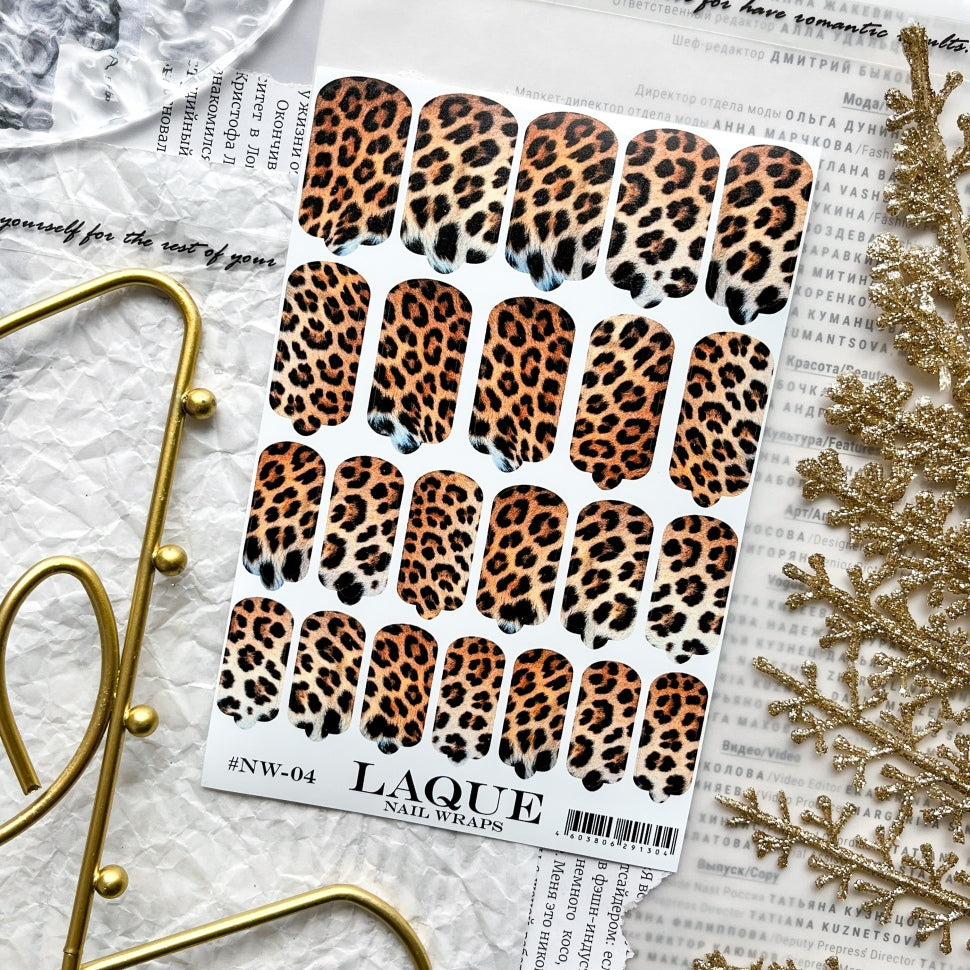 NailArt Wrap NW04 von LAQUE
