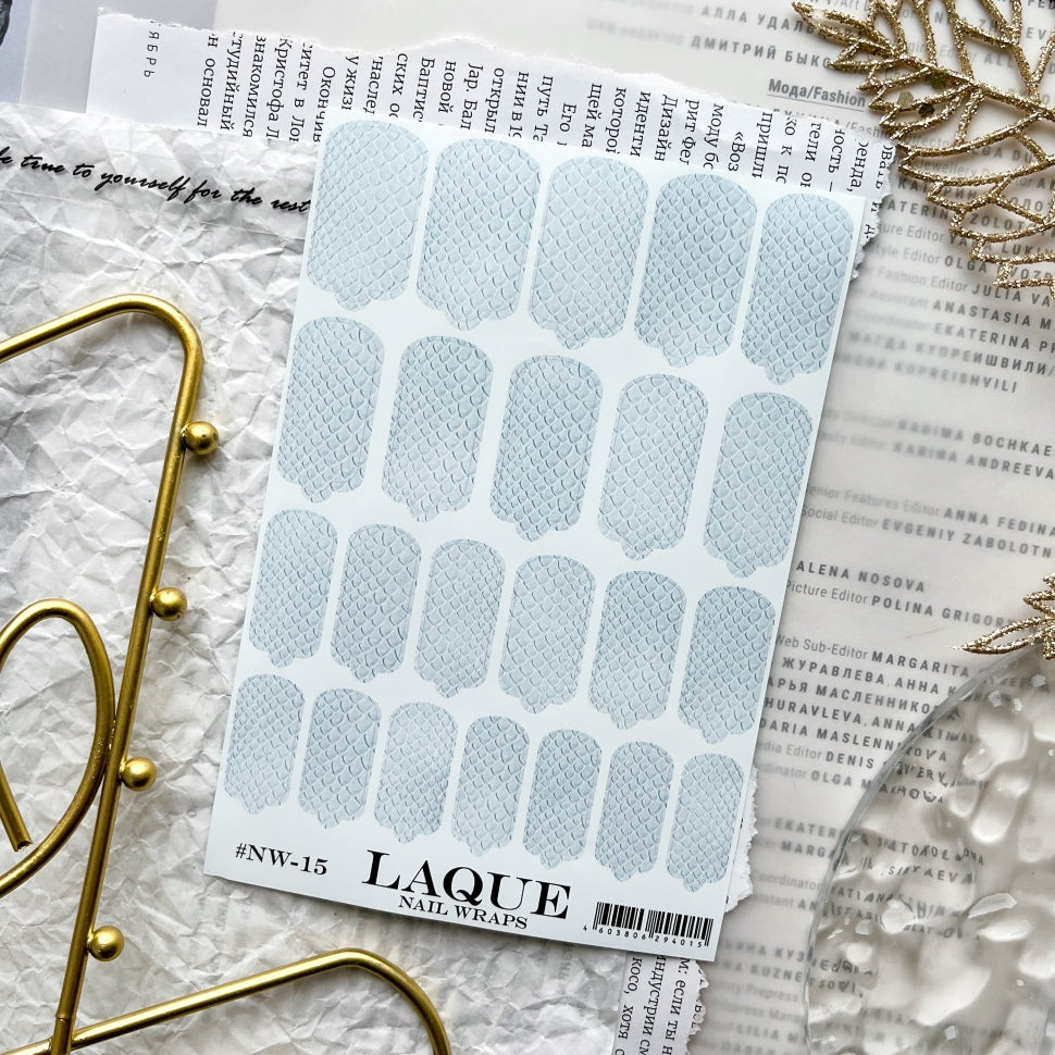 NailArt Wrap NW15 by LAQUE