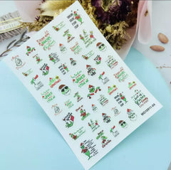 Sticker Weihnachten und Wintermotive