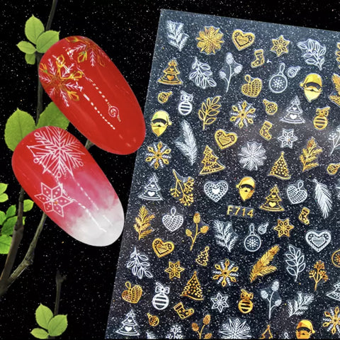 Sticker Natale e motivi invernali