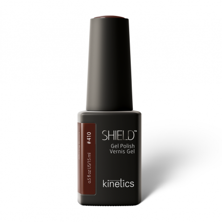 Kinetics SHIELD Gel Polish Alluring Brown Nr.410 (15ml)