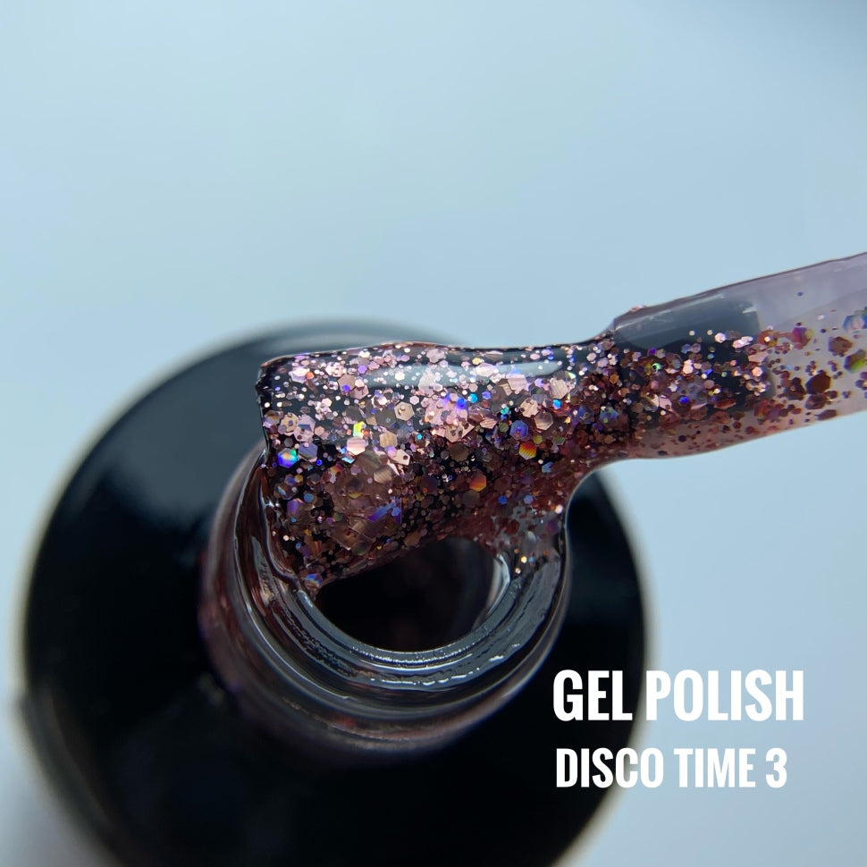 Gel Polish Kollektion Disco Time in 6 verschiedenen Farben von NOGTIKA  (8ml)