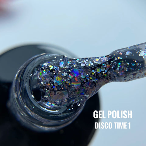 Gel Polish Kollektion Disco Time in 6 verschiedenen Farben von NOGTIKA  (8ml)