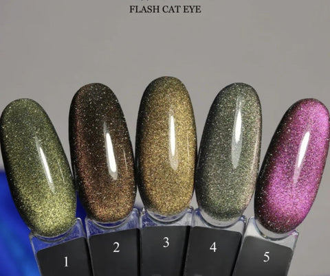 Gel Polish CAT Eye Flash Collection (8ml) von Nogtika