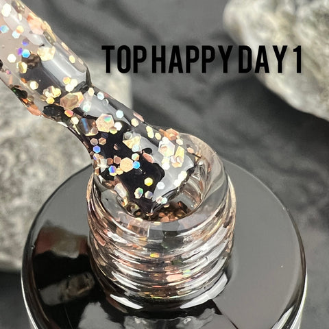 Top Happy Day 1 (Glanzgel ohne Schwitzschicht) 8ml von NOGTIKA