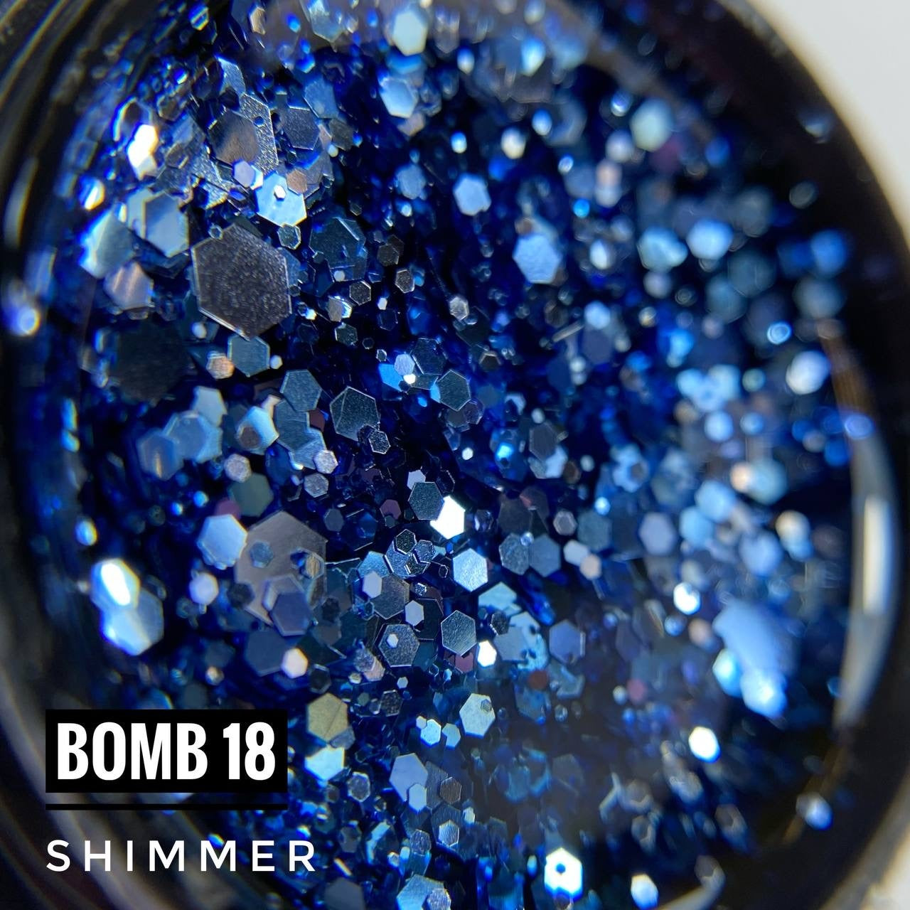 Nailart Effekt Gel Shimmer Bomb 5ml von NOGTIKA in 10 Farben