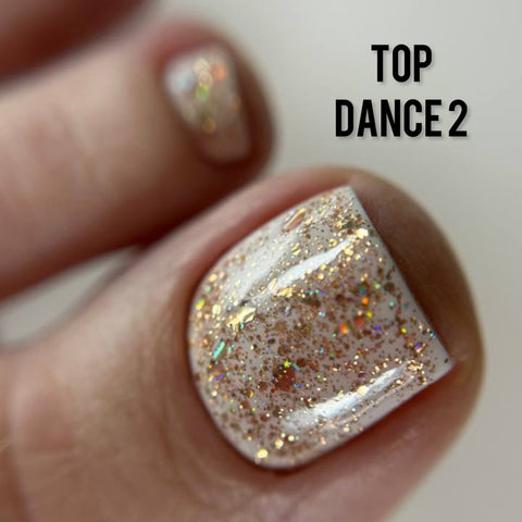 Top DANCE (Glanzgel ohne Schwitzschicht) 8ml von NOGTIKA in 5 Tönen