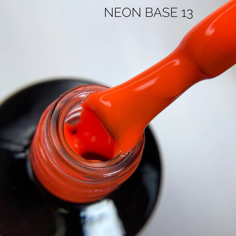 Deckende NEON Rubber Base von NOGTIKA (8ml) Nr. 13