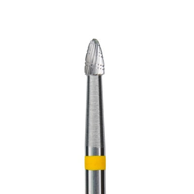 Milling cutter attachment carbide bit (yellow) extra fine in size: 1.4mm and 2.3mm from KMIZ 
