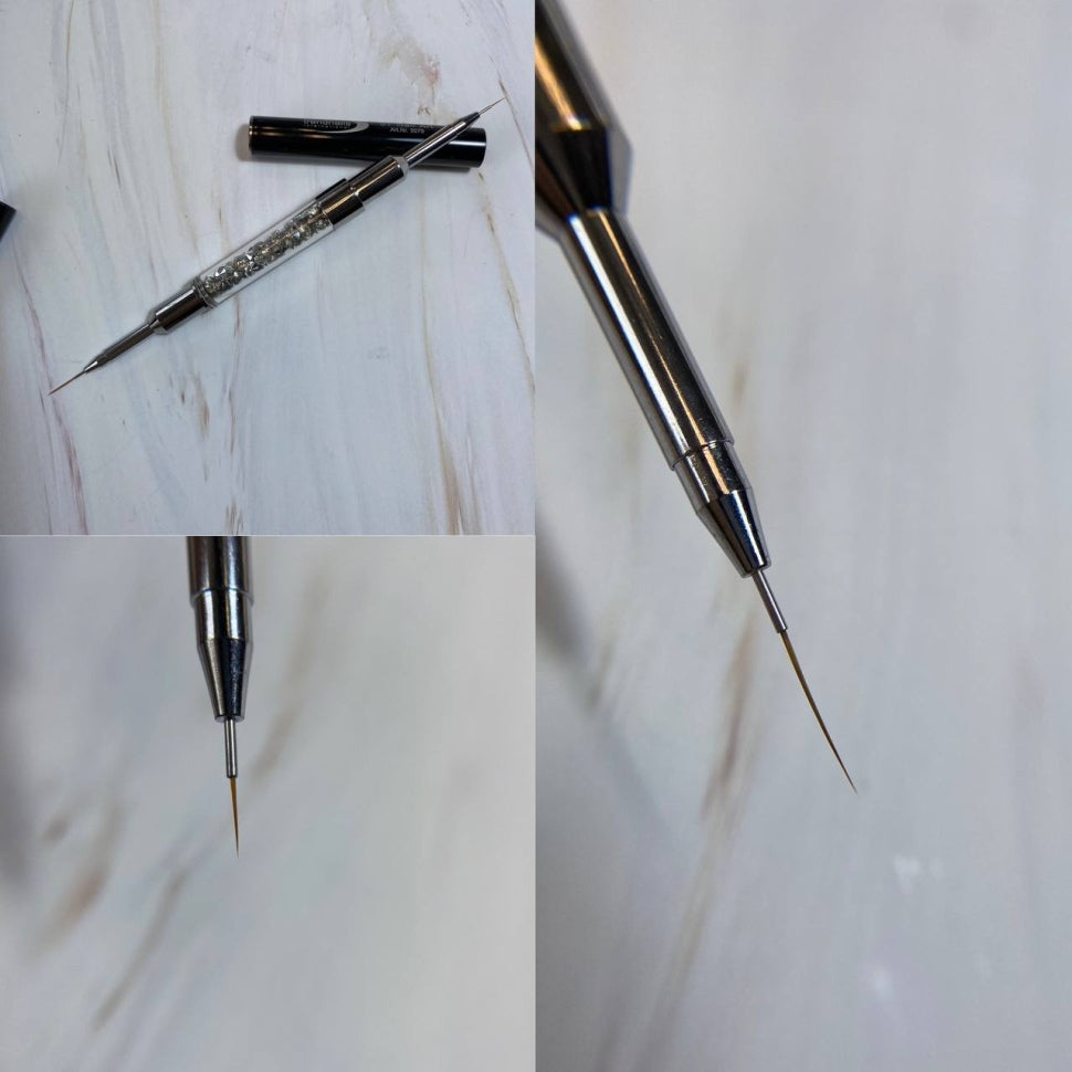Luxury Twin-Side Nailart Brush 5mm and 9mm in one