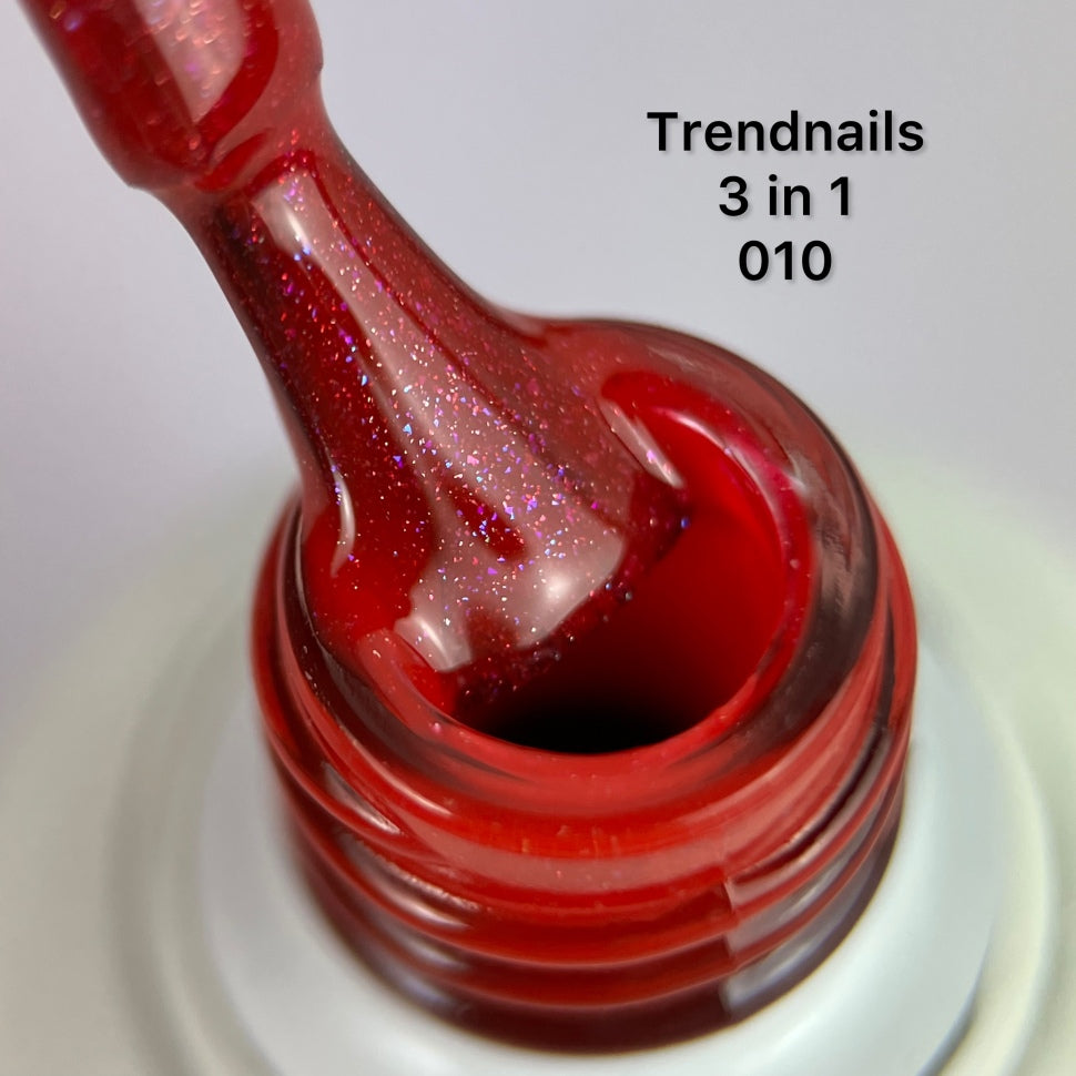 Lac & Go 3in1 UV-Lack 10ml Red Glam Nr. 10