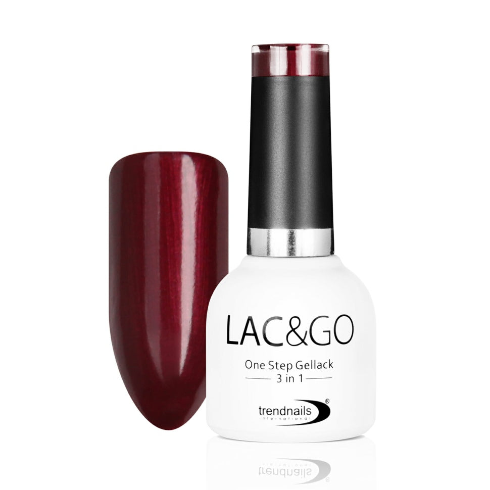 Lac & Go 3in1 UV-Lack 10ml Mystic Rouge  Nr. 13 (TPO-free)