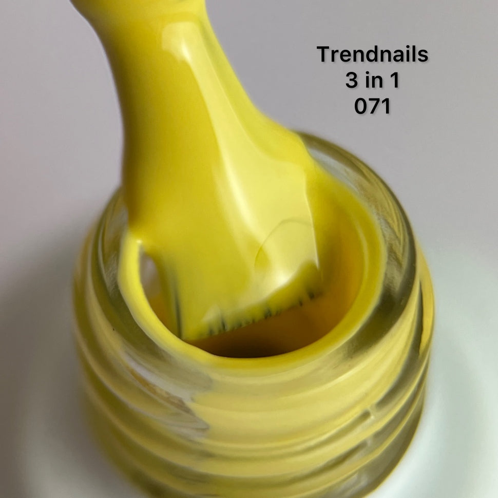 Lac & Go 3in1 UV-Lack 10ml Yellow Nr. 71 (TPO-free)